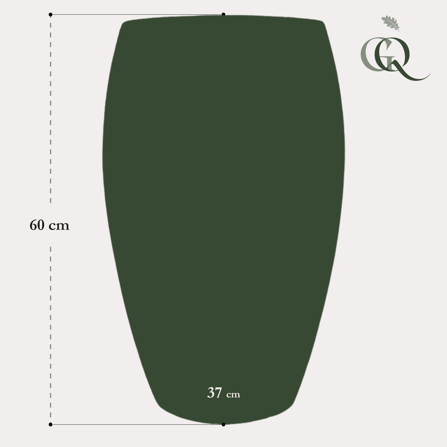 Pot Antraciet - Raindrop Emperor - H60 D37