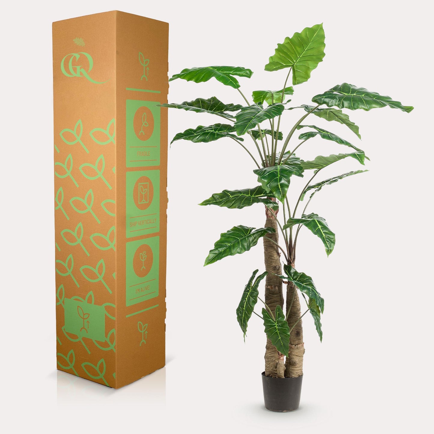 Kunstplant Alocasia Olifantsoor 180 cm