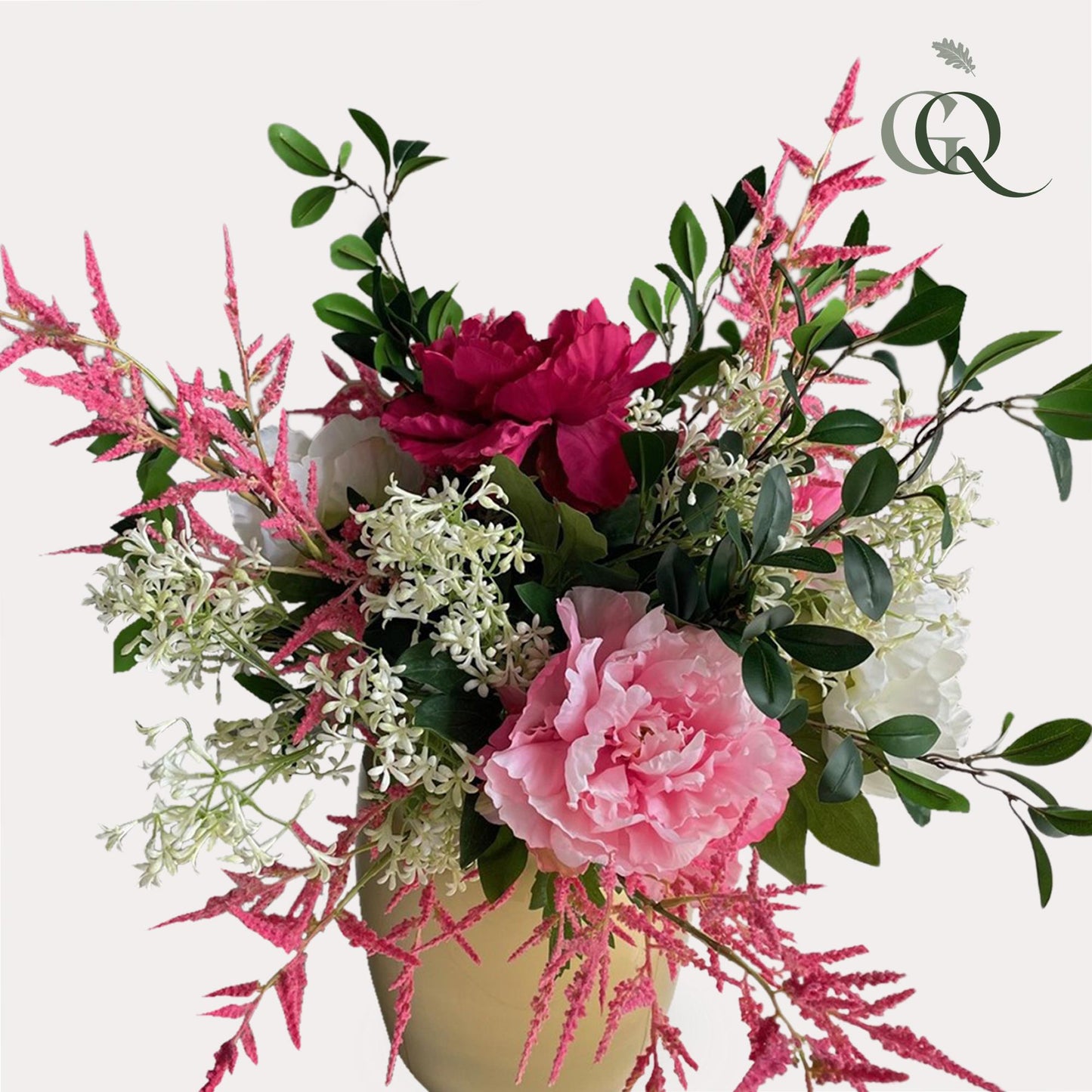 Boeket Shiny Pink - 80cm