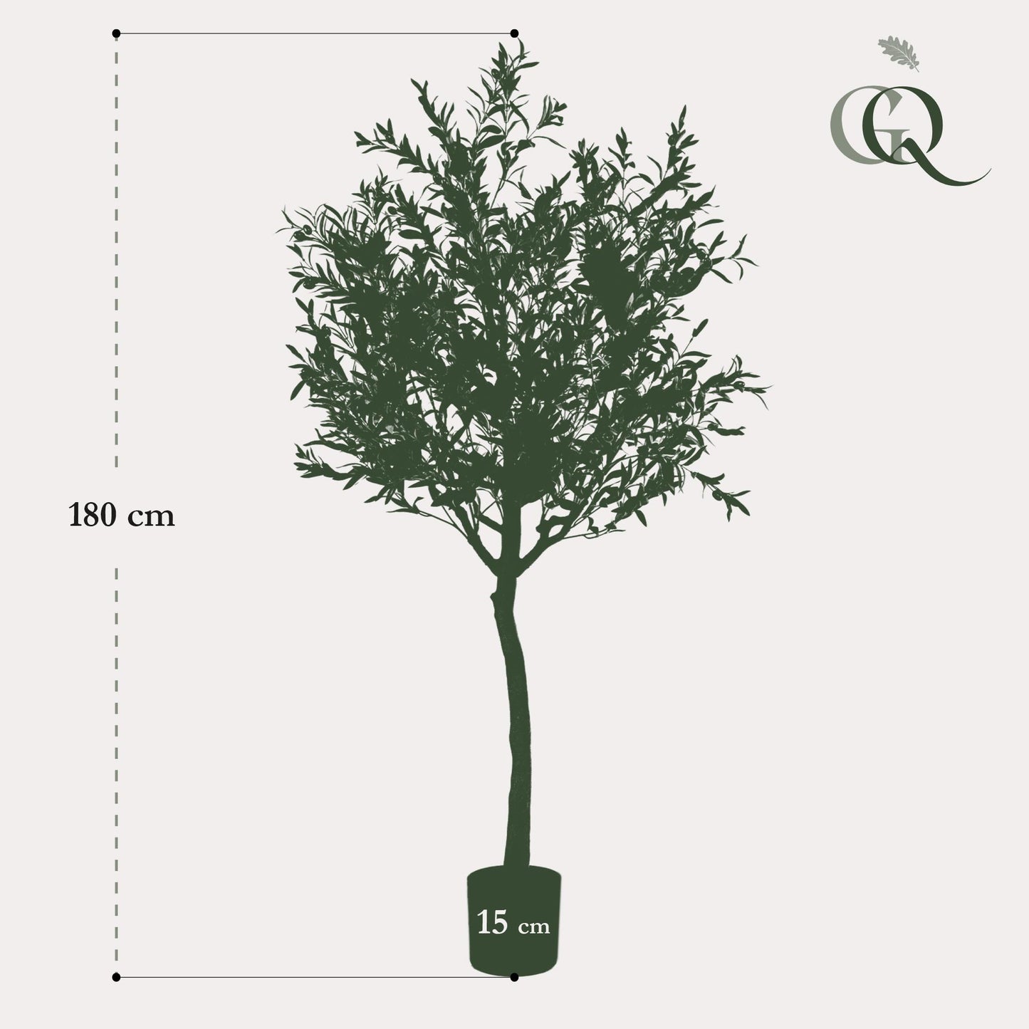 Kunst Olijfboom Olea europaea Olijfboom 180 cm