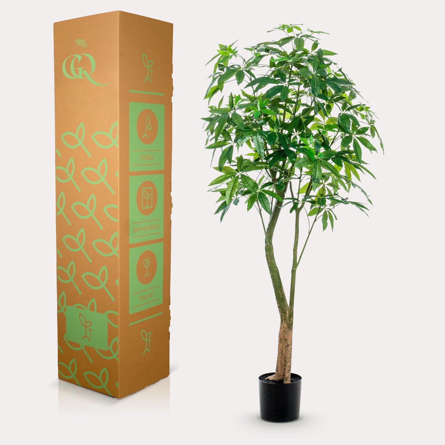 Kunstplant Pachira Aquatica Geldboom 180 cm