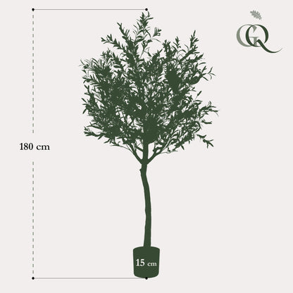 Kunst Olijfboom Olea europaea Olijfboom 180 cm
